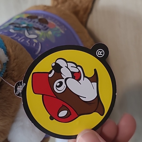 Buc-ee's 2023 Easter Beaver Tie-Dye Bunny 12" Plush - Picture 8 of 10